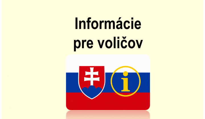 Informácia pre voličov - spôsob voľby v referende