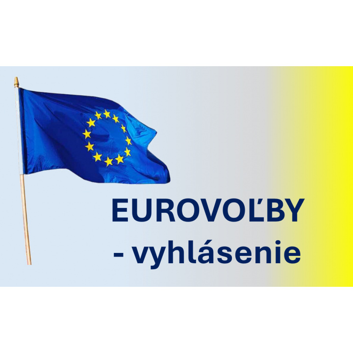 Vyhlásenie volieb do Európskeho parlamentu